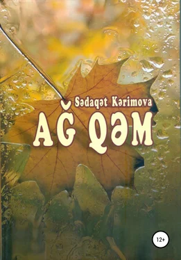 Sədaqət Kərimova Ağ qəm обложка книги