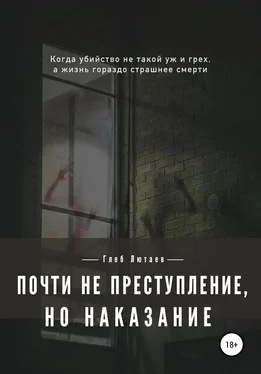 Глеб Лютаев Почти не преступление, но наказание обложка книги