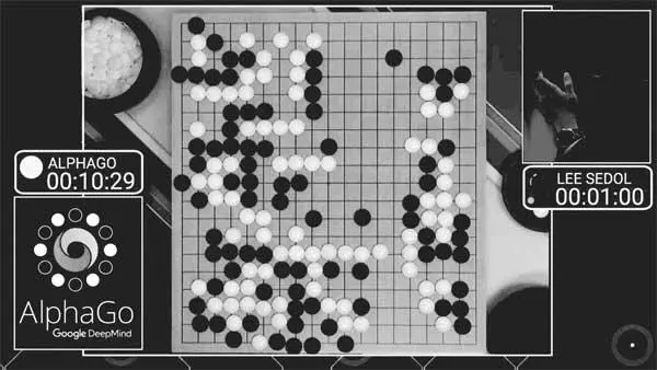 Рис 18 Матч между Ли Седолем и AlphaGo Доска во время матча из пяти игр - фото 8