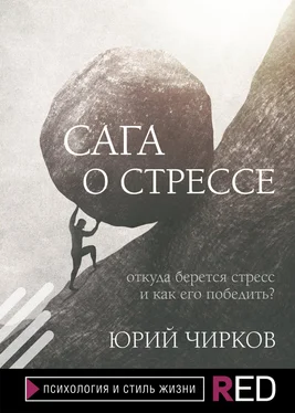 Юрий Чирков Сага о стрессе. Откуда берется стресс и как его победить? обложка книги