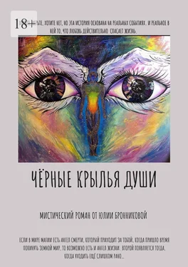 Юлия Бронникова Чёрные крылья души обложка книги