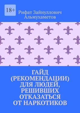 Рифат Альмухаметов Гайд (рекомендации) для людей, решивших отказаться от наркотиков обложка книги