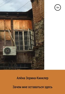 Алёна Зорина-Кинклер Зачем мне оставаться здесь обложка книги