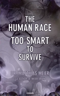 Dr. Matthias Meier The Human Race – Too Smart to Survive обложка книги