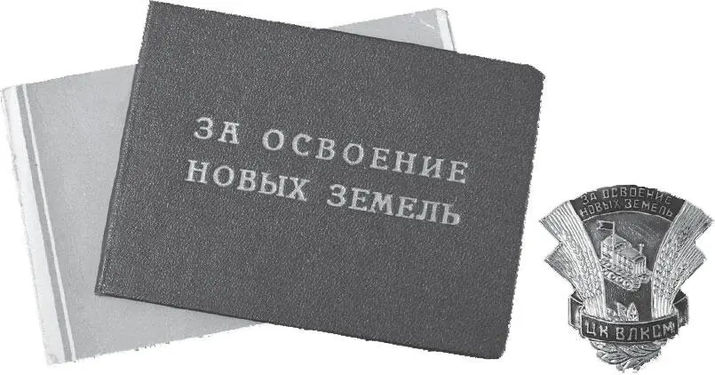По дороге на целину пока ещё чистые и не загорелые Сергей крайний справа - фото 17