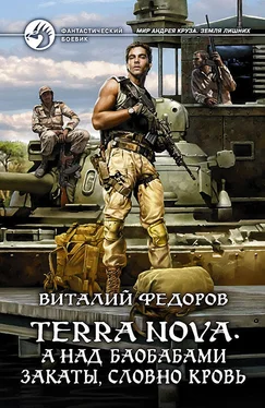 Виталий Федоров Terra Nova. А над баобабами закаты, словно кровь обложка книги