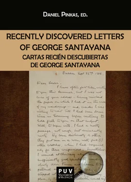 George Santayana Recently Discovered Letters of George Santayana обложка книги