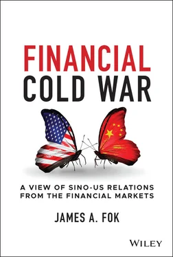 James A. Fok Financial Cold War обложка книги