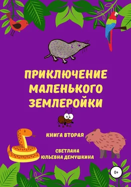 Светлана Демушкина Приключение Маленького Землеройки. Книга вторая обложка книги