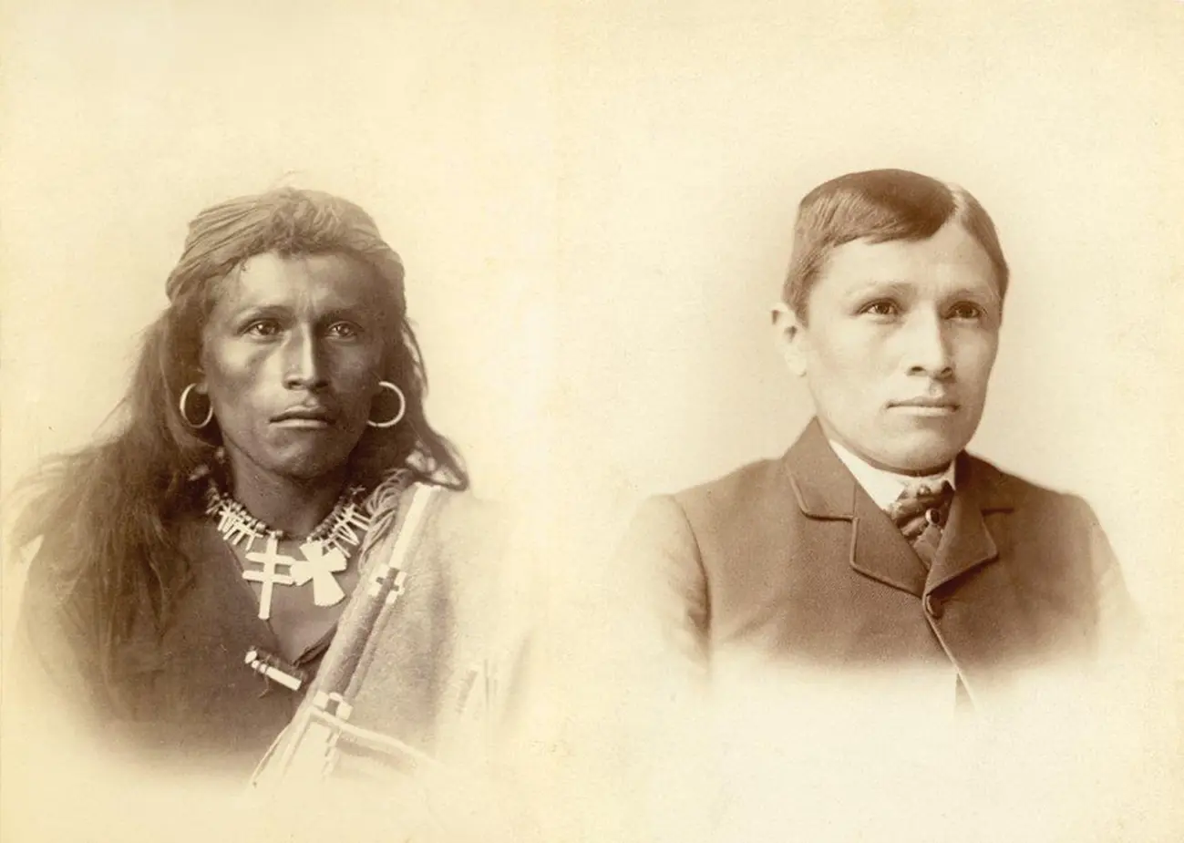 Figure 26 Before and After Tom Torlino Navajo arrived at Carlisle Indian - фото 13