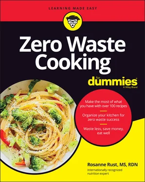 Rosanne Rust Zero Waste Cooking For Dummies обложка книги