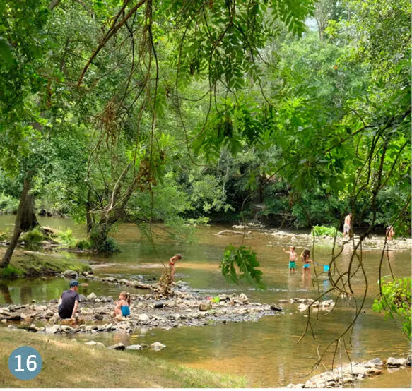 16 Parc des Îles Vermenton Schöner Park auf einer großen Mühleninsel mit - фото 461