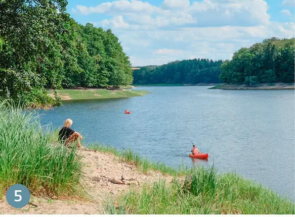 5 Lac de Chaumeçon Unberührter See am Oberlauf des Chalaux wunderschönes - фото 417