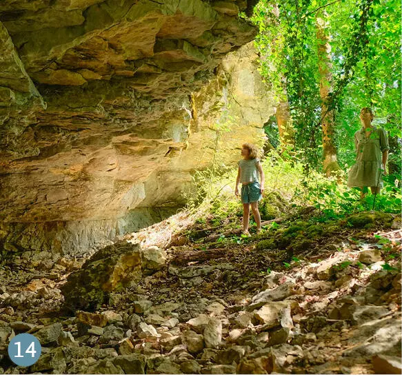 14 Grottes dArcysurCure 200000 Jahre alte Kalksteinhöhlen und Felsen Im - фото 451