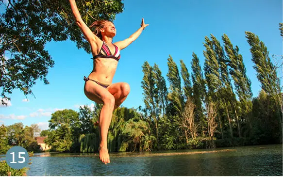 15 lisle verte Sougé Hübsche einsame Insel zum ausgiebigen Schwimmen Vom - фото 283