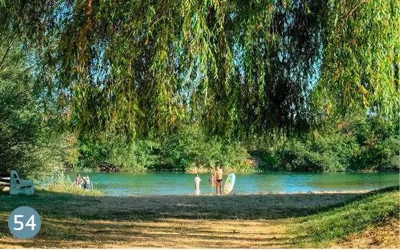 54 MarcillysurSeine Schöner Park mit beliebtem Strand und viel Schatten Von - фото 194