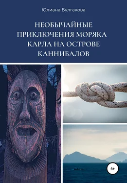 Юлиана Булгакова Необычайные приключения моряка Карла на острове каннибалов обложка книги