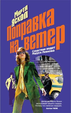 Марта Яскол Поправка на ветер обложка книги