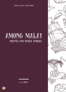 G. A. Henty Among Malay Pirates and Other Stories обложка книги