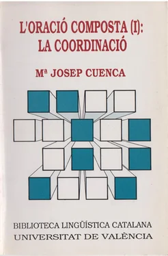 M. Josep Cuenca Ordinyana L'oració composta (I): la coordinació обложка книги