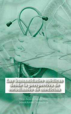 Jaiberth Antonio Cardona Arias Las humanidades médicas desde la perspectiva de estudiantes de medicina обложка книги