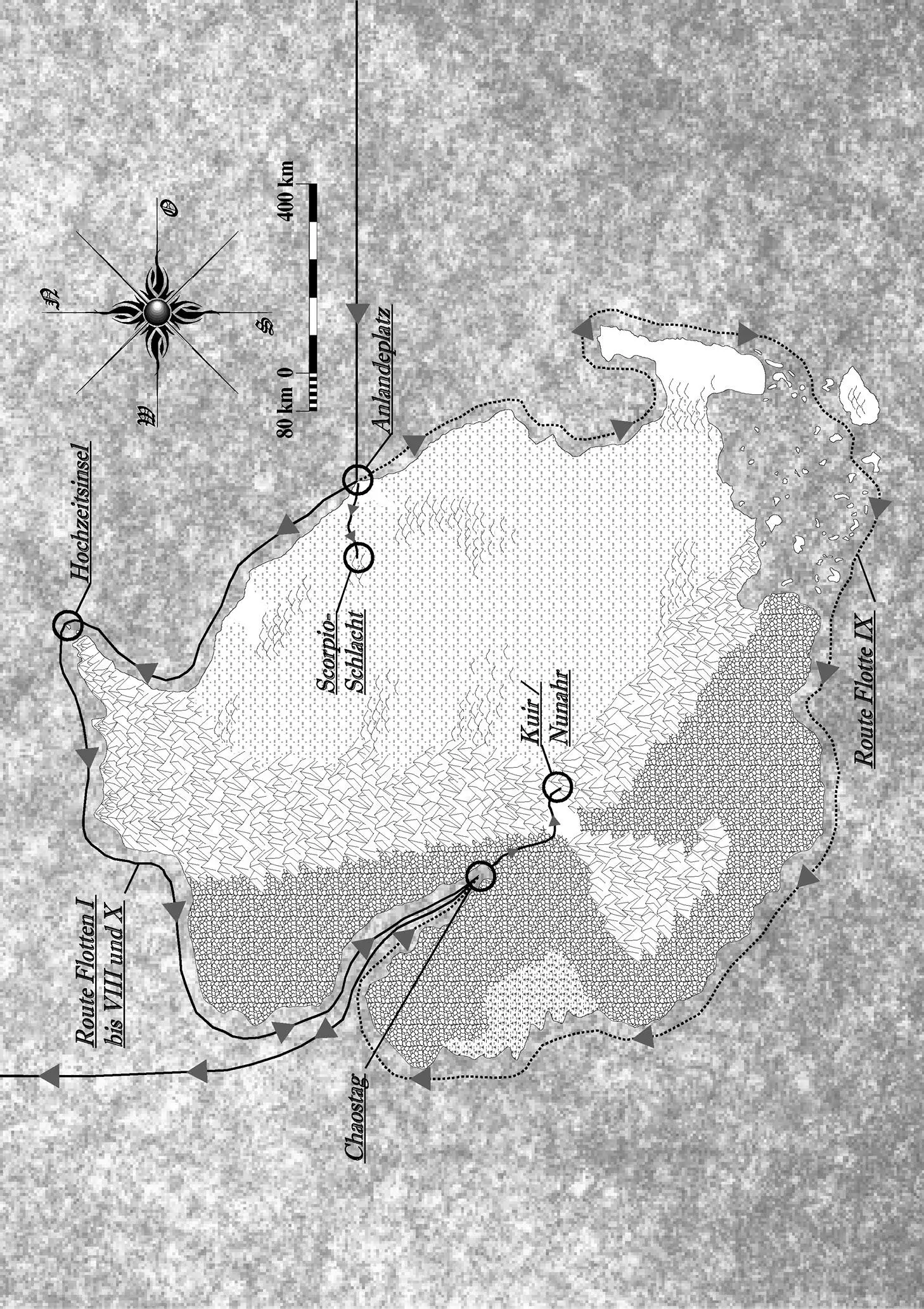 Detailkarte Kuir und Nunahr Reiseroute - фото 4