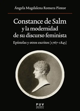 Ángela Magdalena Romera Pintor Constance de Salm y la modernidad de su discurso feminista обложка книги
