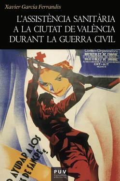 Xavier García Ferrandis L'assistència sanitària a la ciutat de València durant la Guerra Civil обложка книги