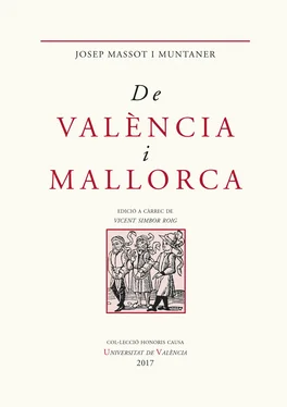 Josep Massot i Muntaner De València i Mallorca обложка книги