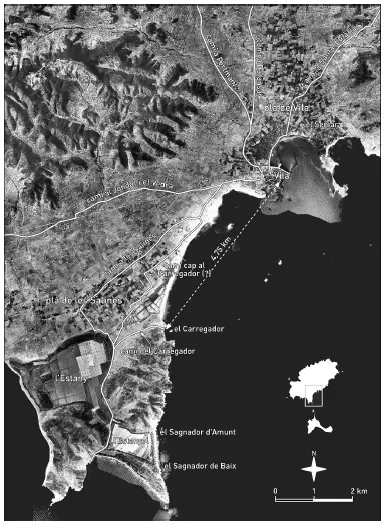 Fotografia aèria feta per la Força Aèria nordamericana el 1956 Correspon a la - фото 11