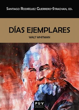 Walt Whitman Días ejemplares обложка книги