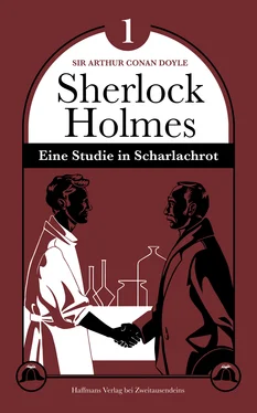 Sir Arthur Conan Doyle Eine Studie in Scharlachrot обложка книги