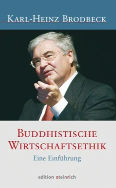 Karl-Heinz Brodbeck Buddhistische Wirtschaftsethik обложка книги