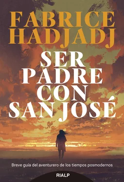 Fabrice Hadjadj Ser padre con san José обложка книги