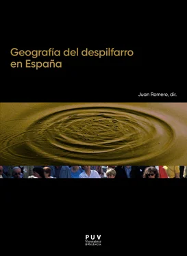 AAVV Geografía del despilfarro en España обложка книги