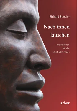Richard Stiegler Nach innen lauschen обложка книги