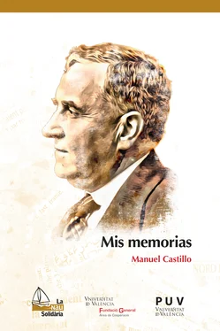 Manuel Castillo Quijada Mis memorias обложка книги