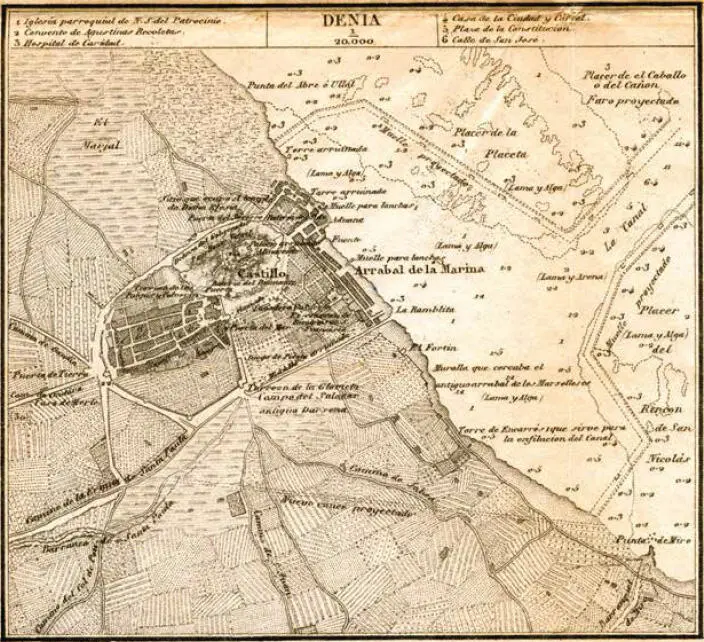 15 Dénia de Francisco Coello 1859 A partir de la Reial Ordre de 22 de - фото 18