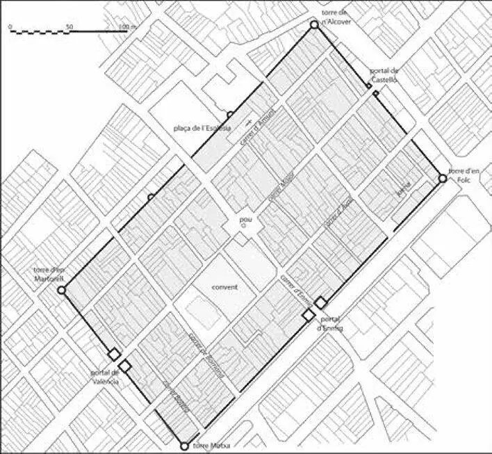 4 VILAREAL Recinte modèlic propugnat pels historiadors de lurbanisme El - фото 4