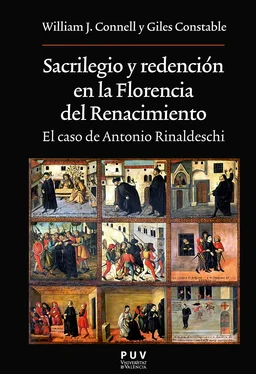 William J. Connell Sacrilegio y redención en la Florencia del Renacimiento обложка книги