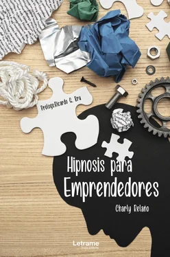 Charly Relaño Hipnosis para emprendedores обложка книги