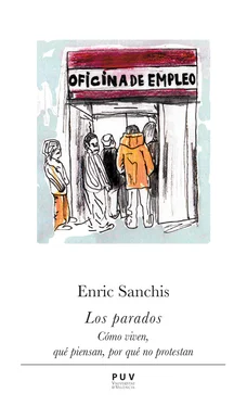 Enric Sanchis Gómez Los parados обложка книги