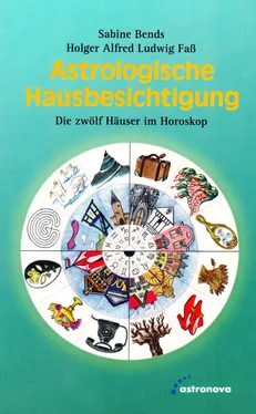 Sabine Bends Astrologische Hausbesichtigung обложка книги