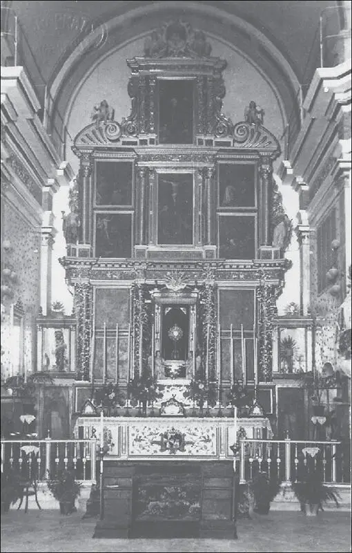 Retablo mayor del antiguo convento de Corpus Christi de Carcaixent 1 En un - фото 21