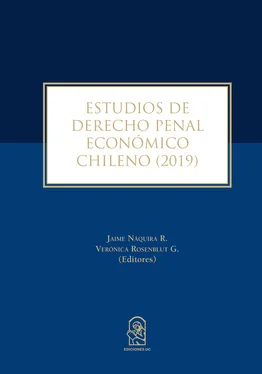 Jaime Náquira Estudios de derecho penal económico chileno 2019 обложка книги