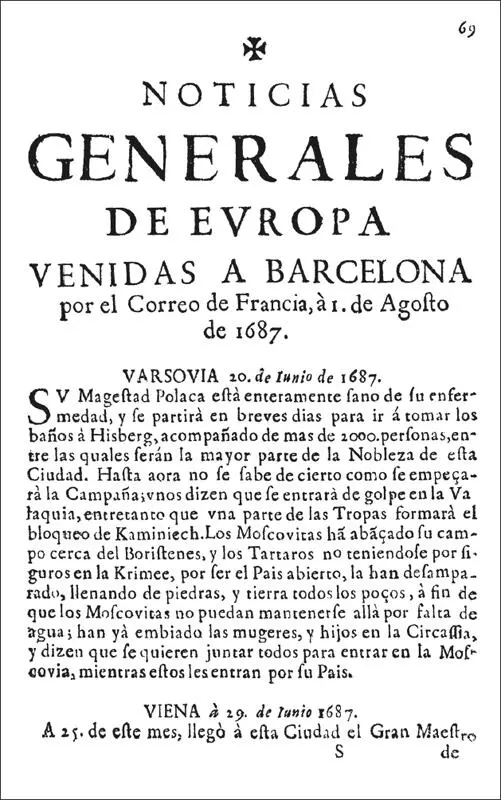 Noticias generales de Europa venidas a Barcelona por el correo de Francia - фото 3