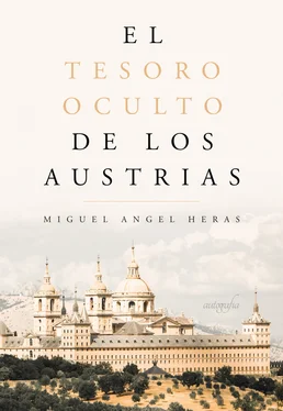 Miguel Angel Heras El tesoro oculto de los Austrias обложка книги