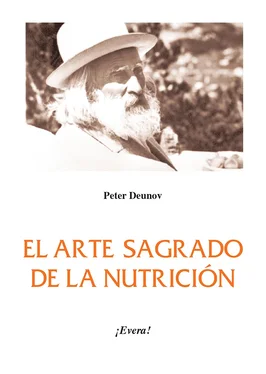 Peter Deunov El arte sagrado de la nutrición обложка книги