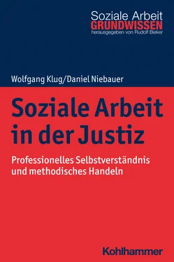 Wolfgang Klug Soziale Arbeit in der Justiz