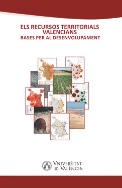 AAVV Els recursos territorials valencians обложка книги